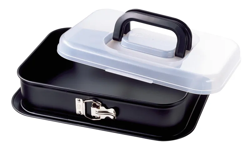 Kaiser Springform Rechteckig con Transporthaube