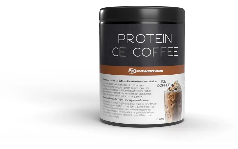 PowerFood Pulver Protein Ice Coffee Dose 900g, Ice Coffee