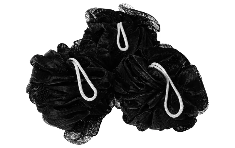 COCON Duschschwamm nero, 3 pezzi