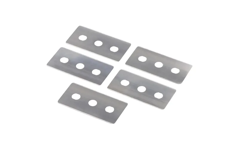 Xavax Ersatzklingen per vetrokeramik-Kochfelder, argento