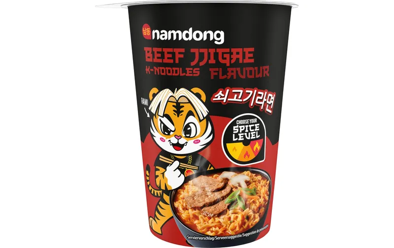 Namdong Namdong Beef herzhaft würzig mit Rind, Becher