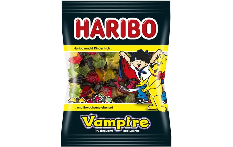 Haribo Int. Gummibonbons Bunte Vampire Beutel 175 g