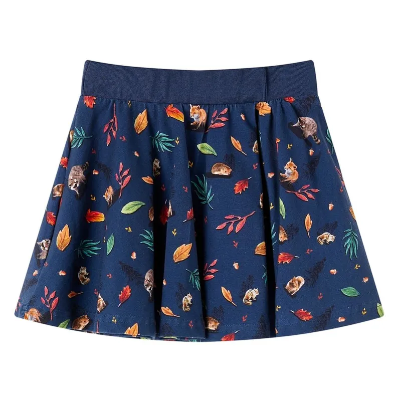 Jupe pour enfants bleu marine 104