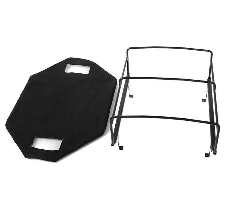 RC4WD Modellbau-Heckaufbau mit Softtop black