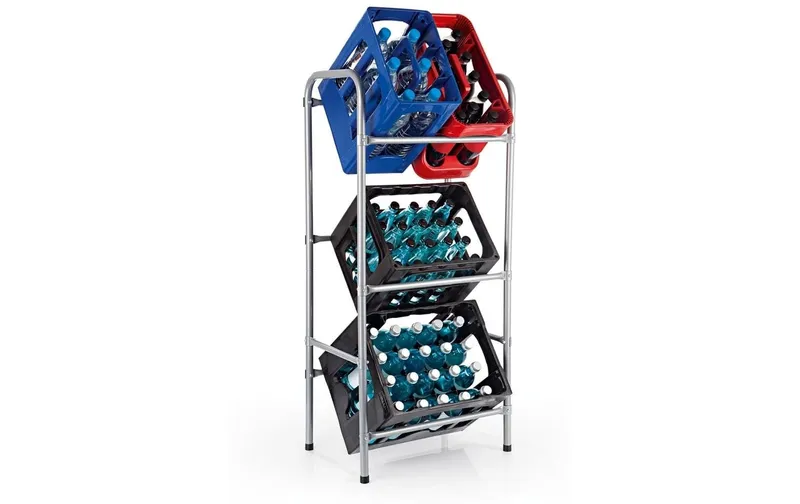 EASYmaxx Getränkekisten-Regal 110 x 50 x 33 cm