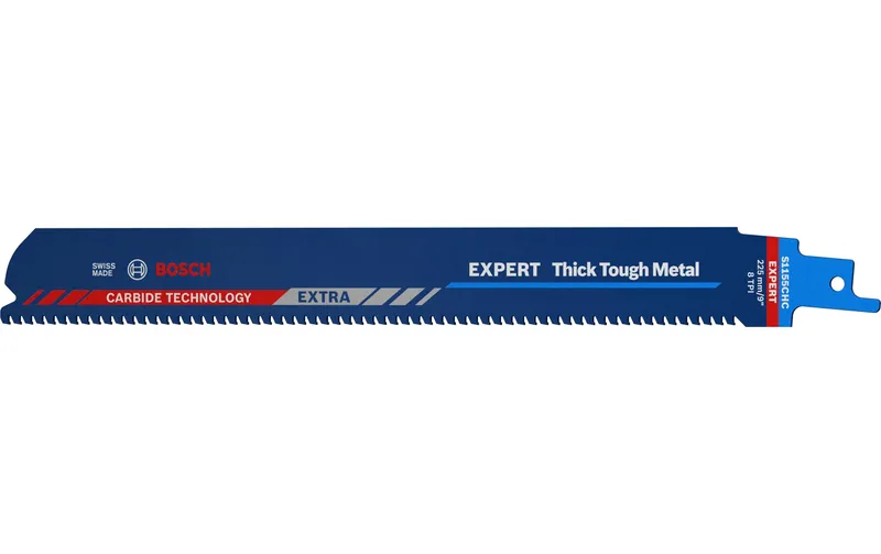 Bosch Professional Säbelsägeblatt EXPERT Thick Tough Metal S 1155 CHC, 3 pièces