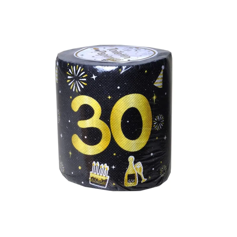 Trendcompany Scherzartikel Wc Papier, 30. Geburtstag