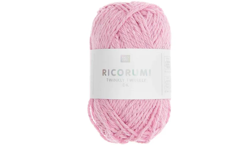 Rico Design Ricorumi Twinkly Twinkly 25 g, Rosa