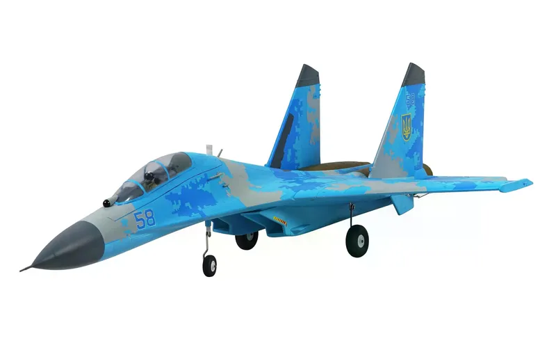 Amewi Impeller Jet XFly SU-27 50 mm Twin EDF blu, PNP