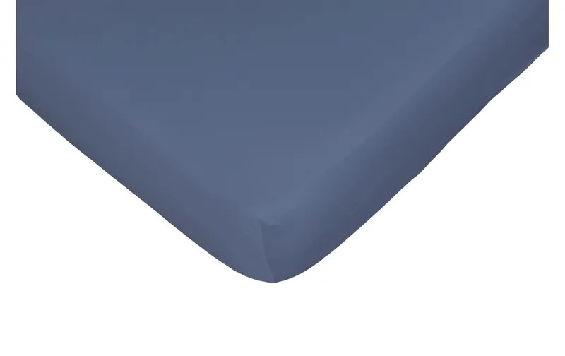 Nobilium Fixleintuch Nela 140-160 x 200 cm, Moonlight Blue