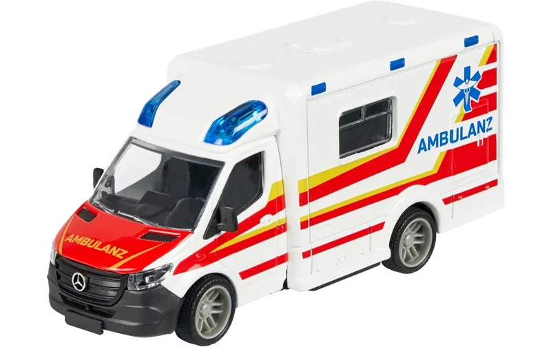 Majorette Mercedes-Benz Sprinter Ambulance Freilauf