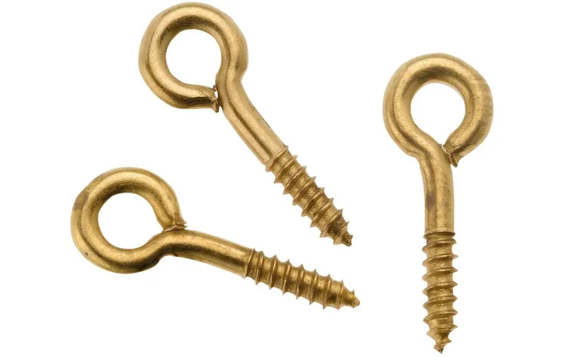Glorex Kleineisenteile Ringschrauben 8 x 3 mm, 24 pezzi