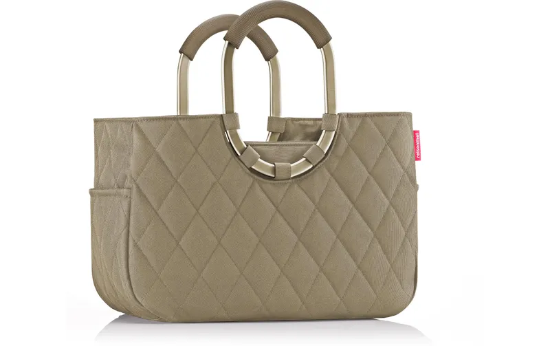 Reisenthel Einkaufskorb loopshopper M Frame Rhombus olive