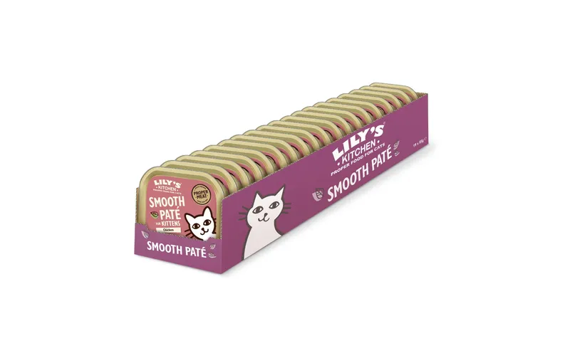 Lily's Kitchen Nassfutter Kitten Huhn, 19 x 85 g