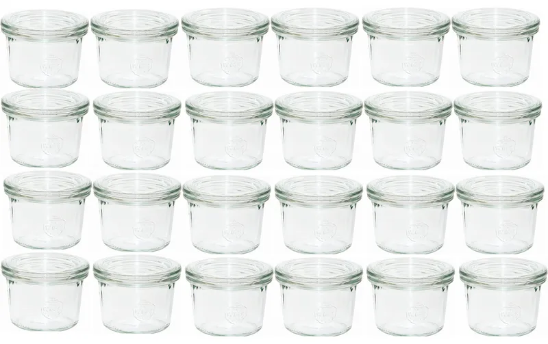 Weck Einmachglas 80 ml, 24 pieces