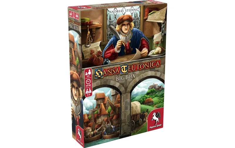Pegasus Spiele Kennerspiel Hansa Teutonica Big Box