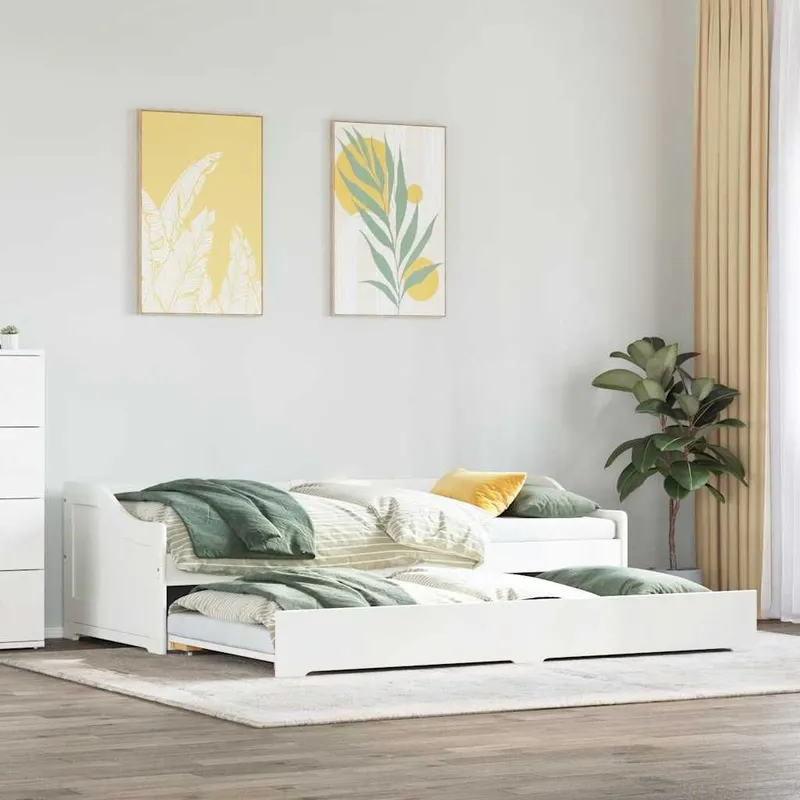 divano letto Ausziehbar senza materasso IRUN bianco 90x200cm