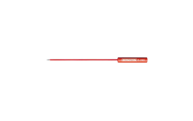 Bernstein Werkzeuge Prüfspitze rosso, Klinge 1 mm
