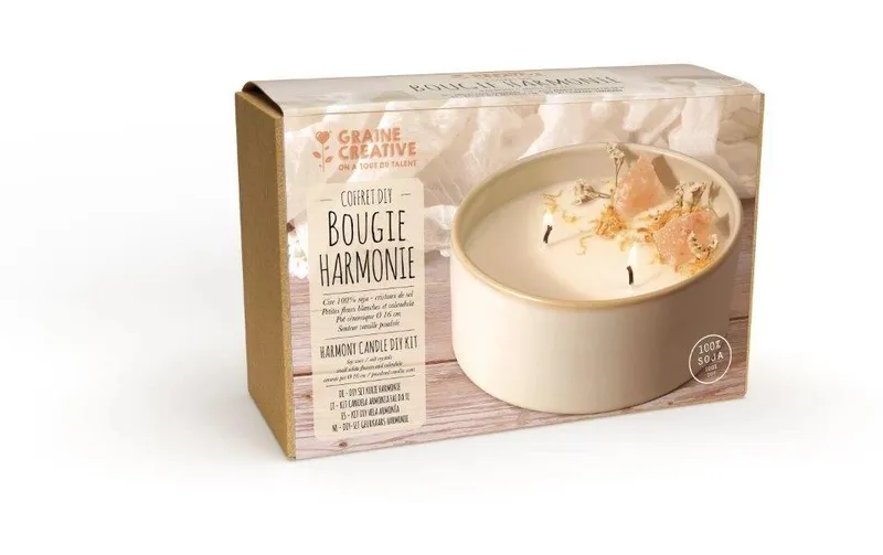 Graine Créative Kerzen-DIY-Set Harmonie Vanille Kerzen Kit
