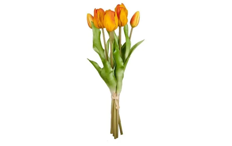 Dekomat AG Kunstblume Tulpen Royla 7er Set, 38 cm