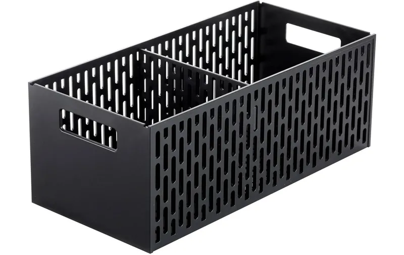 Cesto Contenitore Yamazaki Tower 15.3 x 32 x 12.2 cm, Nero