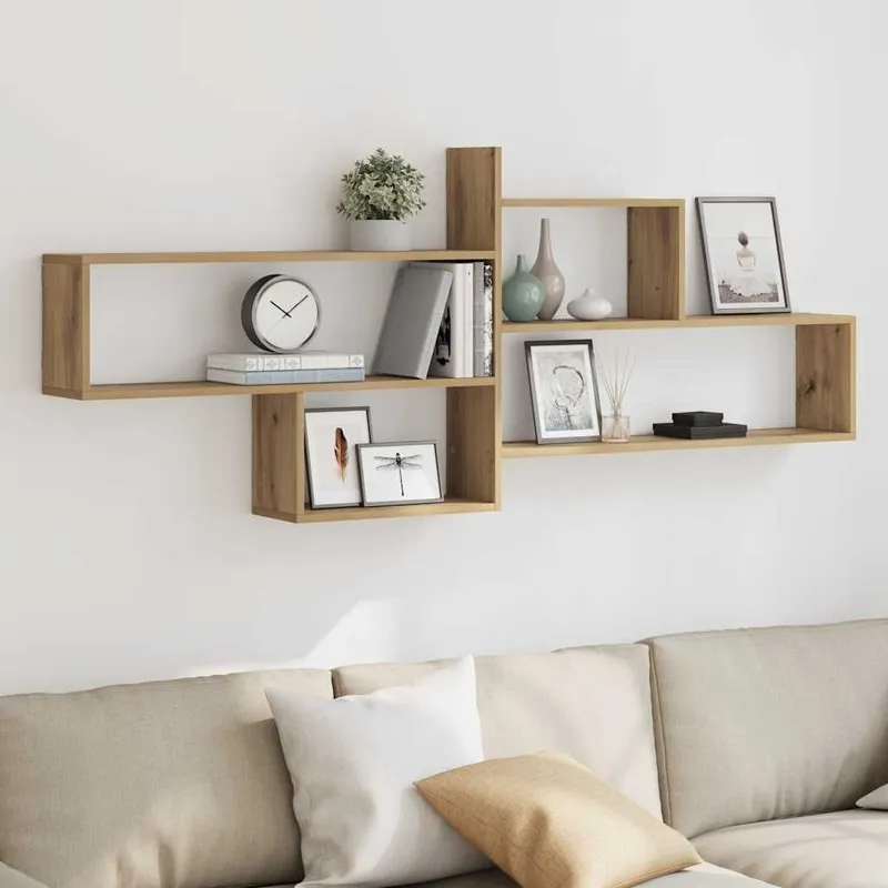 Wandregal Artisan-Eiche 167,5x18x68 cm derivato del legno