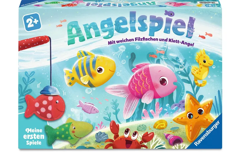 Ravensburger Kinderspiel Angelspiel ab 2 Jahren, 1-4 Spieler
