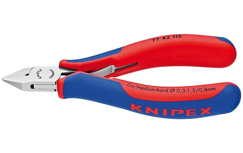 Knipex Elektronik-Seitenschneider 115 mm/0.8mm