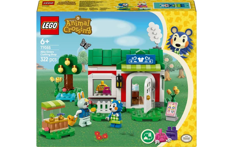 LEGO® Animal Crossing la Schneiderei Schneiderschwestern 77055