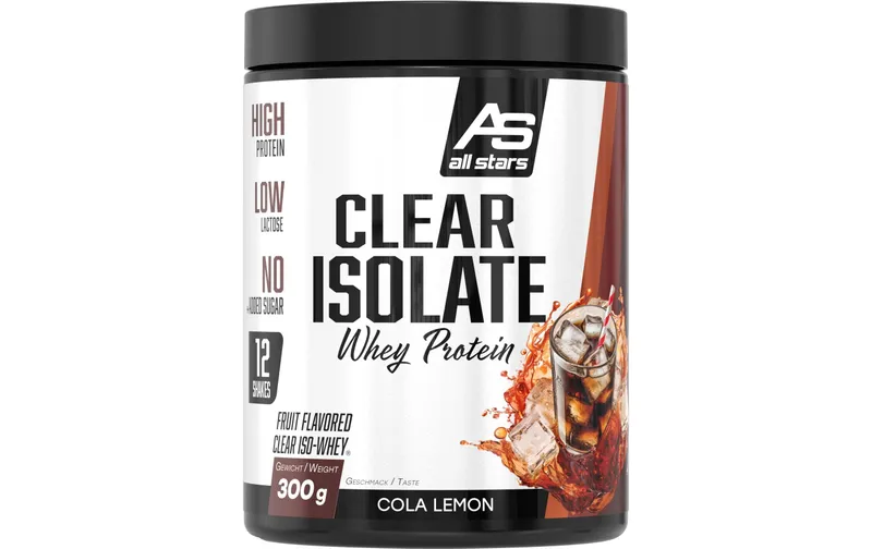 All Stars Clear Isolate Cola Lemon 300 g