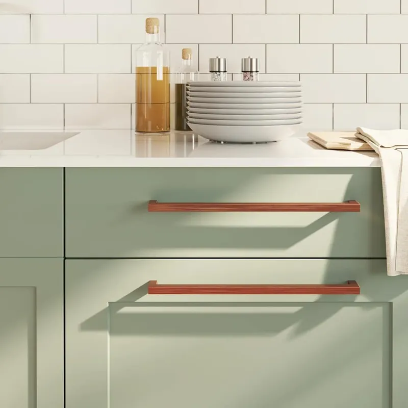 Möbelgriffe 5 Stk. Bronzen 320 mm Edelstahl