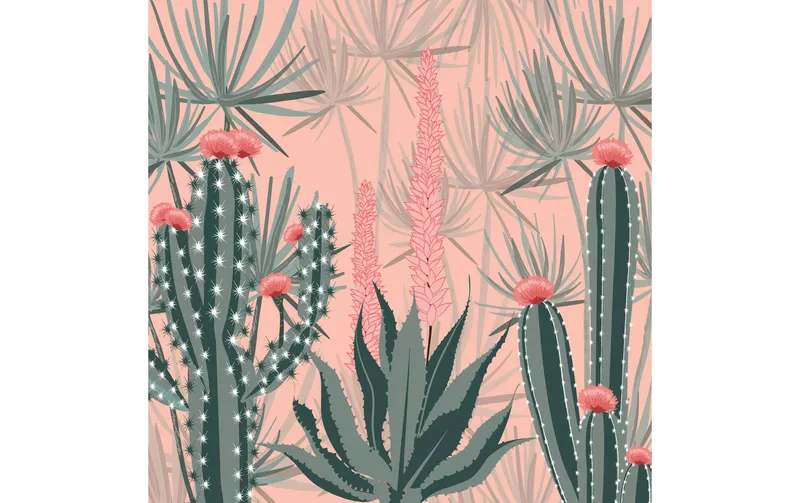 Paper + Design Papierservietten Cacti dunes 33 cm x 33 cm, 20 pezzi