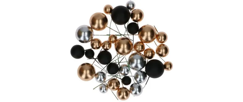 BackshopSchweiz Einstecker Set Simply Making Bubbles, Gold / Silber
