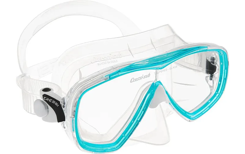 CRESSI Tauchmaske Estrella Clear/Aquamarine
