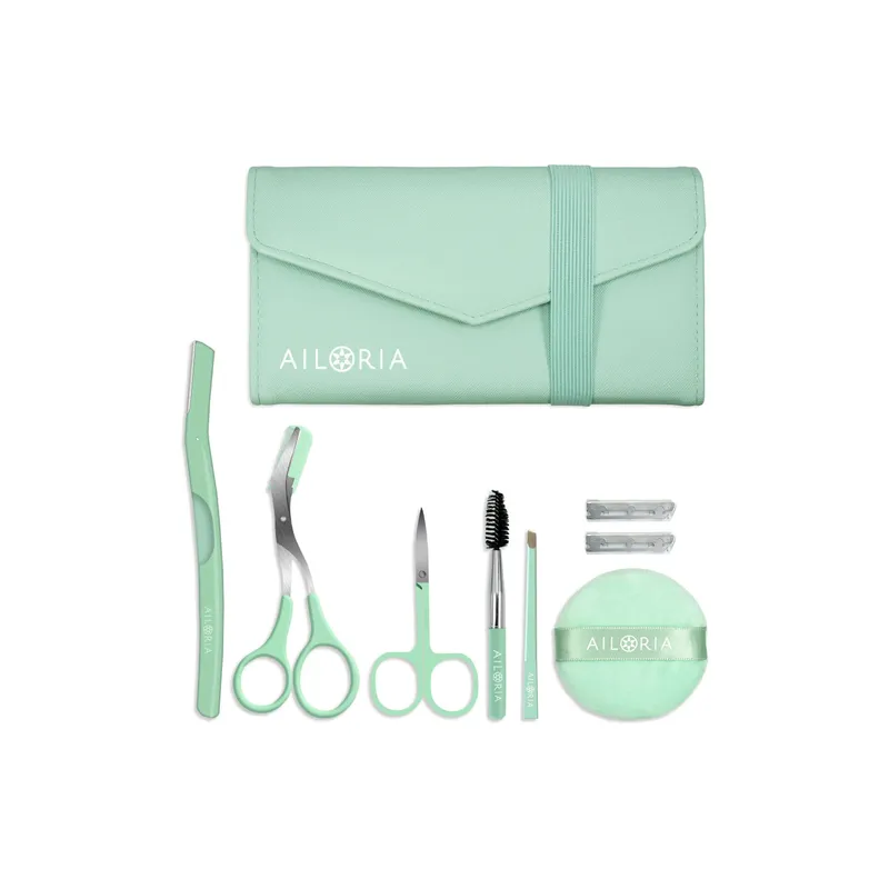 Ailoria Augenbrauen- und Gesichtspflege-Set Visagique Mystic Mint