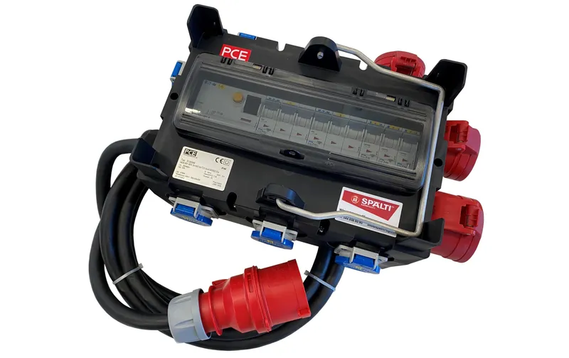 Spälti AG Baustromverteiler CEE32/5 32A mit 5 m Zuleitung