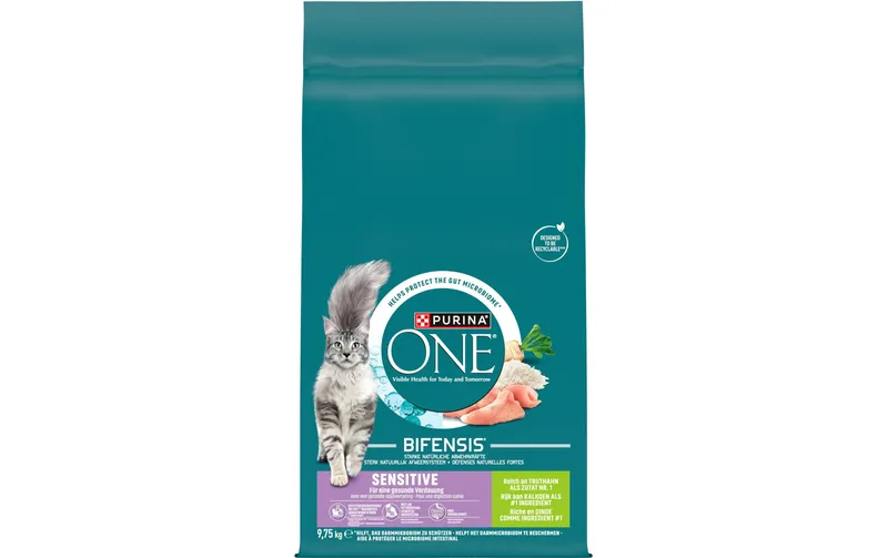 Purina ONE Trockenfutter Sensitive Truthahn und Reis 9.75 kg
