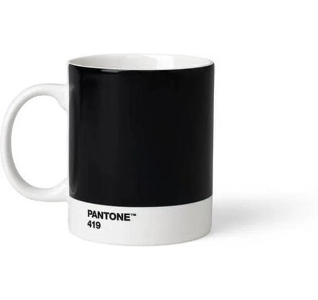 Pantone by Copenhagen Design Becher 375 ml, 1 Stück, Schwarz