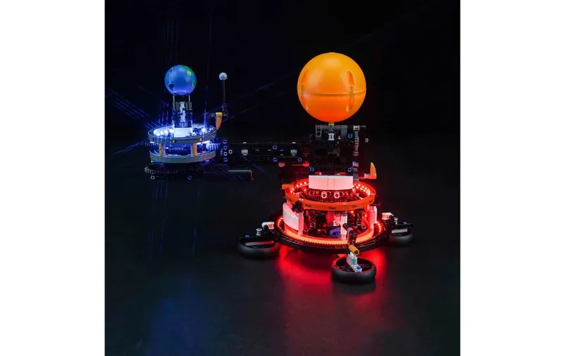BrickBling LED-Licht-Set pour LEGO® Sonne Erde Mond (42179)
