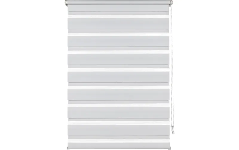 Gardinia Duo Klemmrollo 60 x 150 cm, bianco