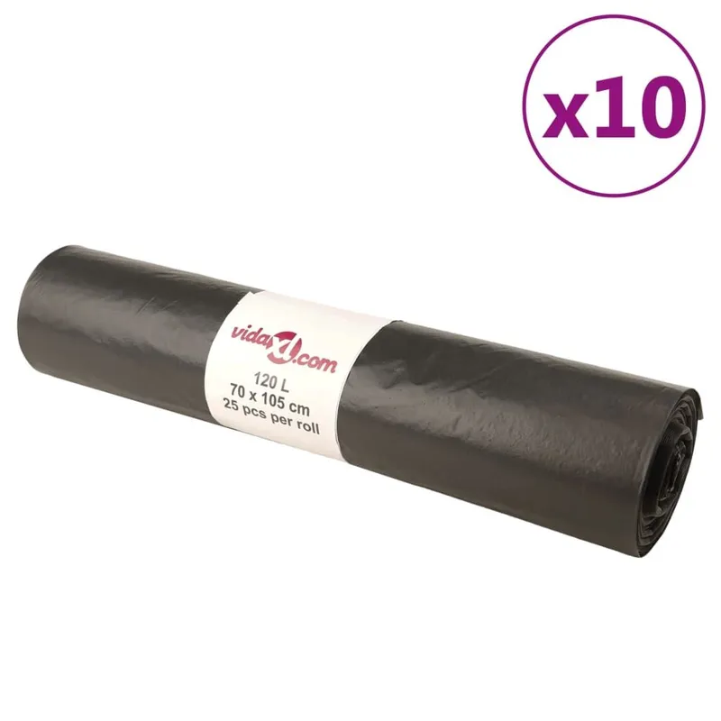 Müllsäcke 250 Stk. nero 120 L