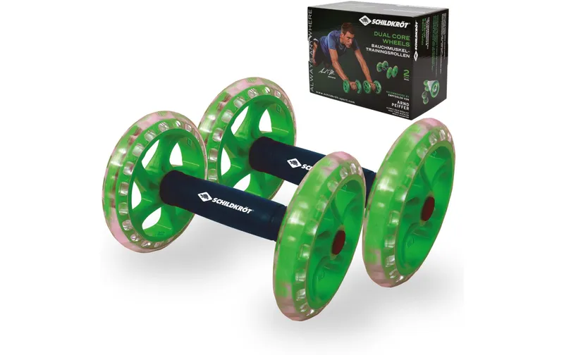 Schildkröt Fitness Bauchtrainer Dual Core Roller