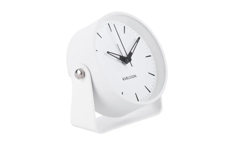KARLSSON Klassischer Wecker Calm white