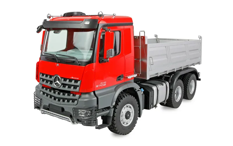 Amewi Mercedes-Benz Arocs Muldenkipper 6 x 6 1:14 RTR rosso