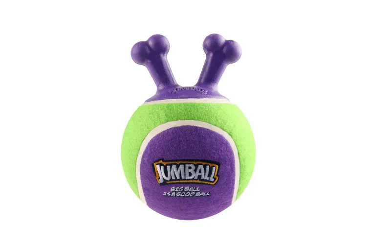 GiGwi Hunde-Spielzeug Jumpball, Tennis Ball, vert/Violett