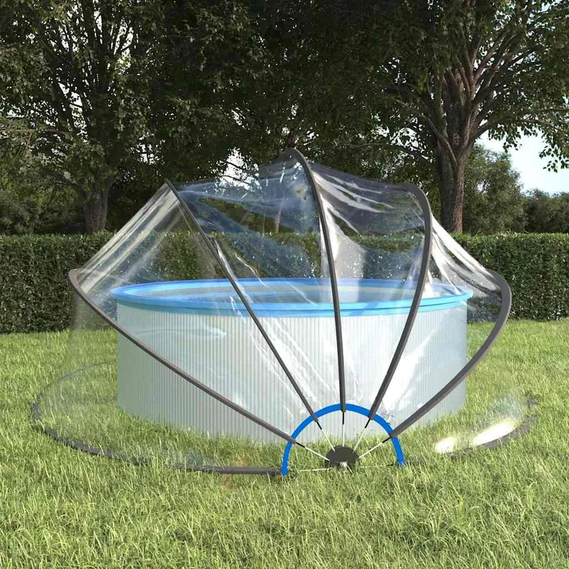 Pool-Kuppel 500x250 cm
