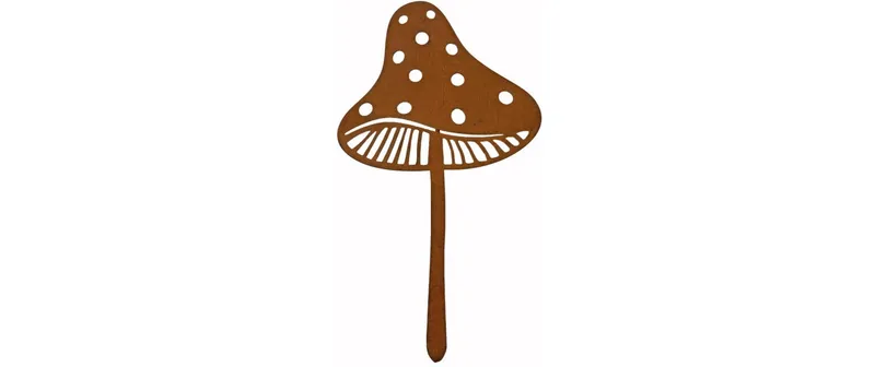 Dameco Gartenstecker Pilz 21 cm