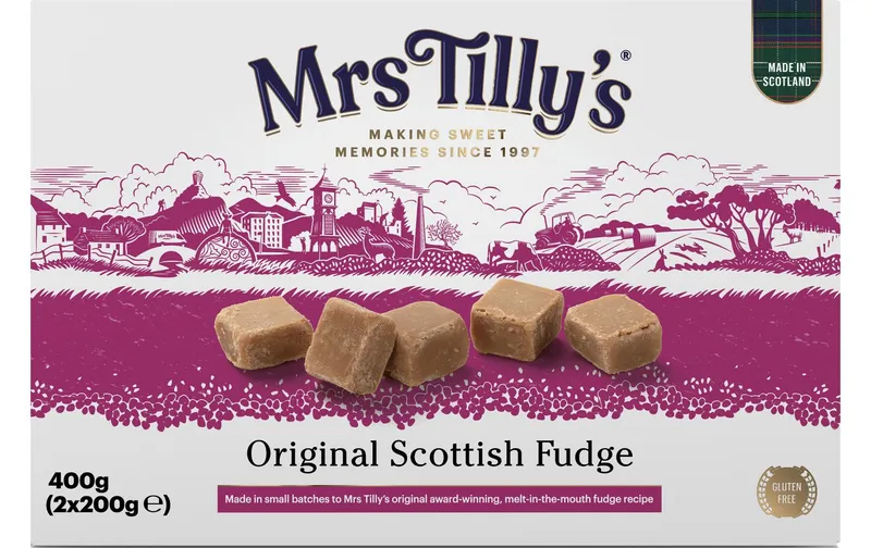 Mrs. Tilly's Scottish Fudge Box 400 g