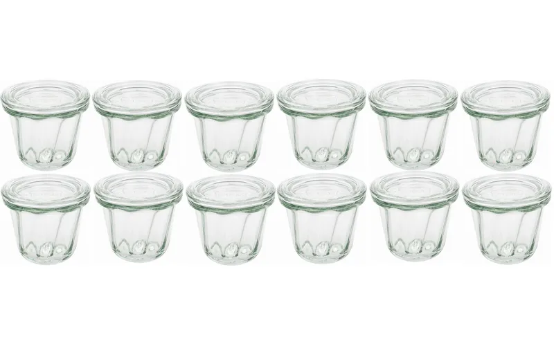 Weck Einmachvetro 80 ml, 12 pezzi