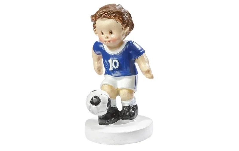 HobbyFun Mini-Figur Fussballer bleu/blanc, 5 cm